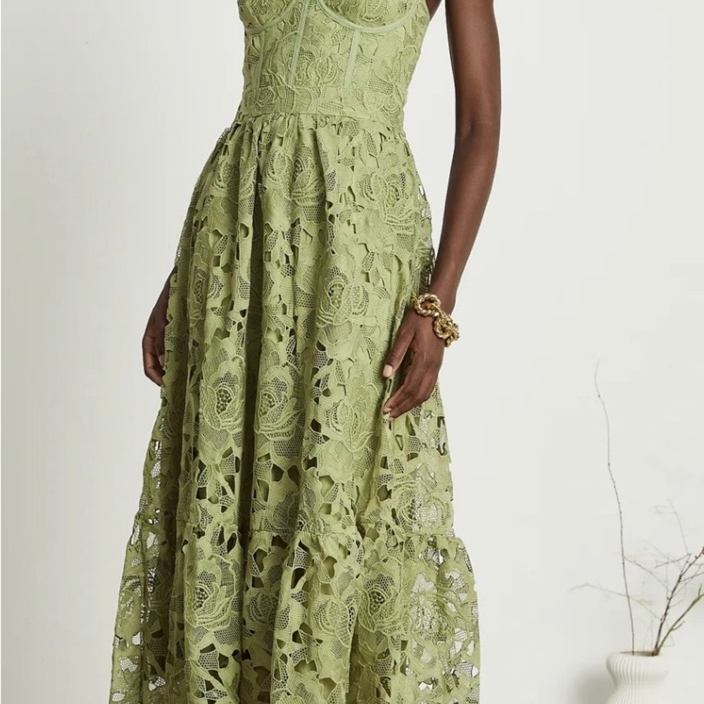 Green Lace Dress